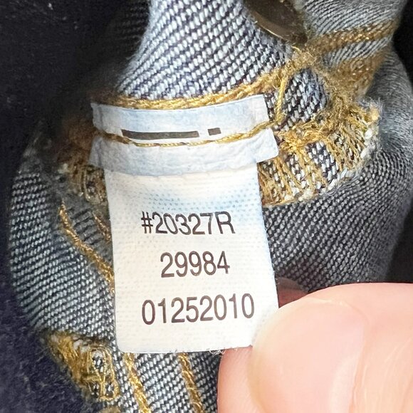 Spanx Denim Flare Jeans Full Length High Rise Waisted Vintage Retro Bell Bottoms - Picture 9 of 12